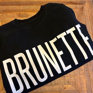 Brunette the Label oversized small. EUC